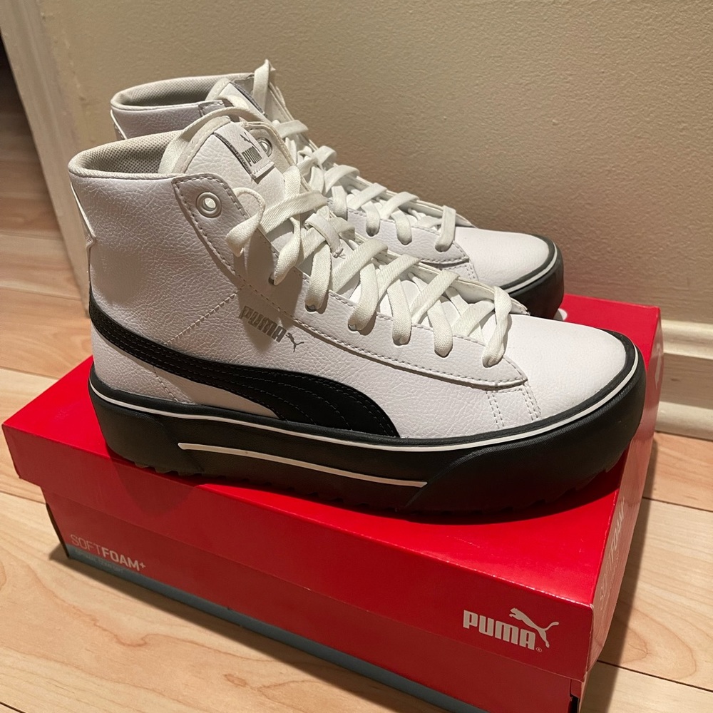 Puma High Top Platform Sneakers